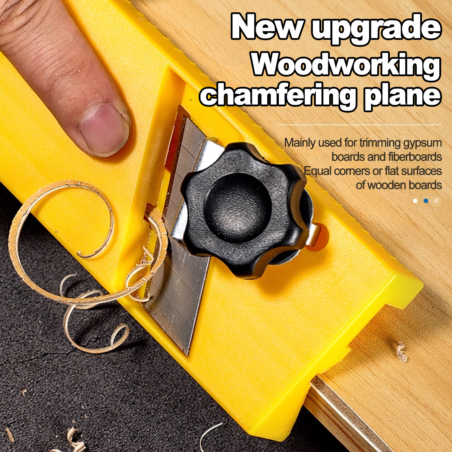 Hand Plane Block - Woodworking Gypsum Board Planer Tool Drywall