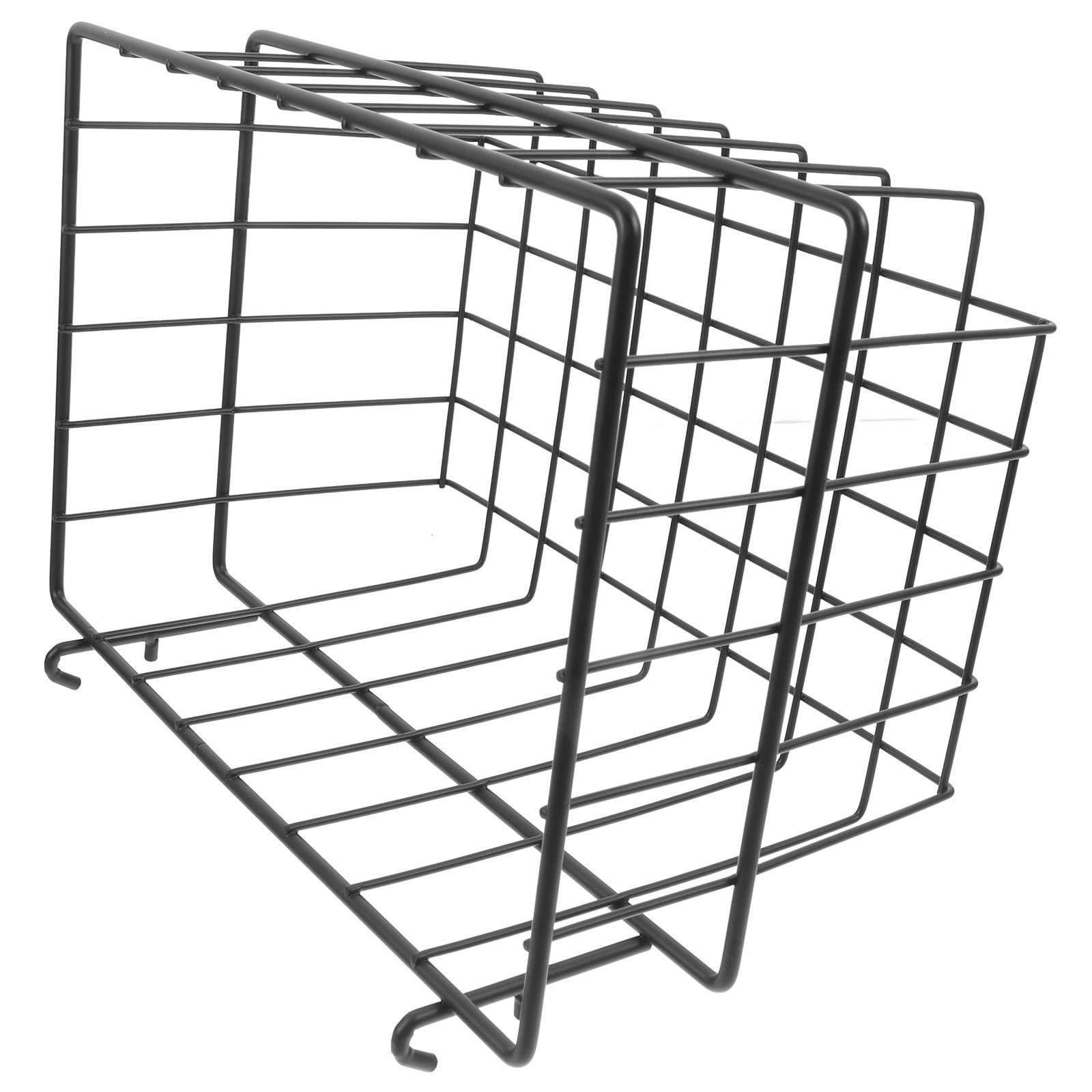 Workshop Tools Storage - Black Iron Pegboard Organizer No Drilling