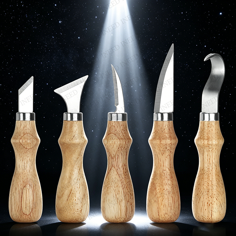 Chisel Set Wood - 5 pcs of wood carving tools