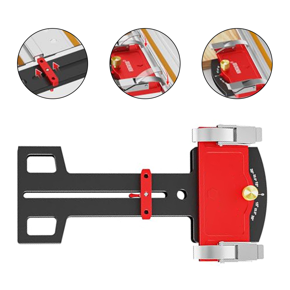 Hand Tools And Workshop Equipment - 1pc Backrest Limiter Precision Multi-Angle Track