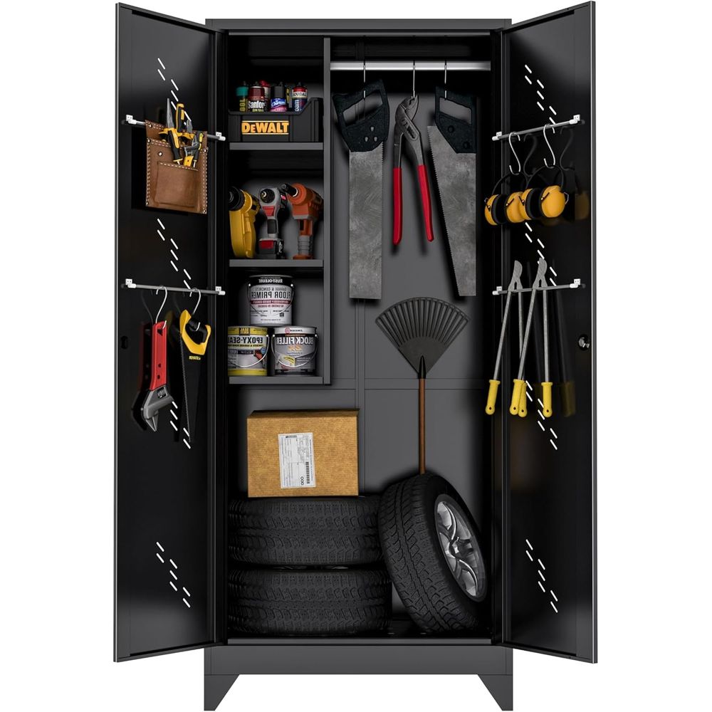 75-Inch Heavy-Duty Cleaning To - Workshop Tools Hanging reseña y precio