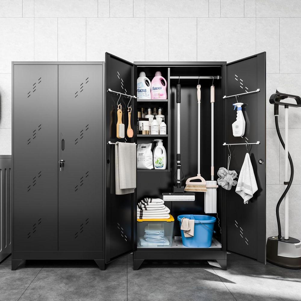 75-Inch Heavy-Duty Cleaning To - Workshop Tools Hanging reseña y precio