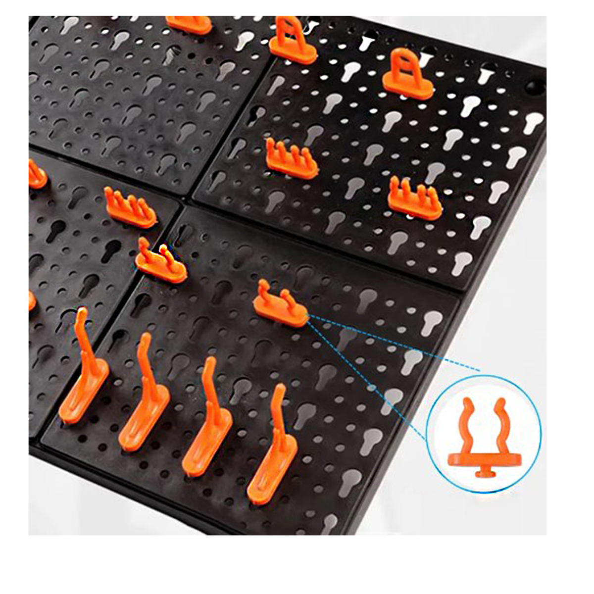 10PCS Hardware Tool Hook Wall- - Workshop Tools Hanging reseña y precio