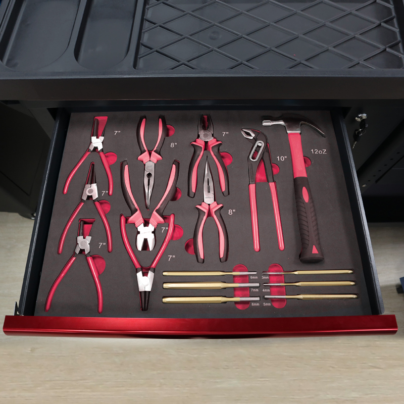 7 Drawer Tool Trolley With 273 - Tools Set Workshop reseña y precio