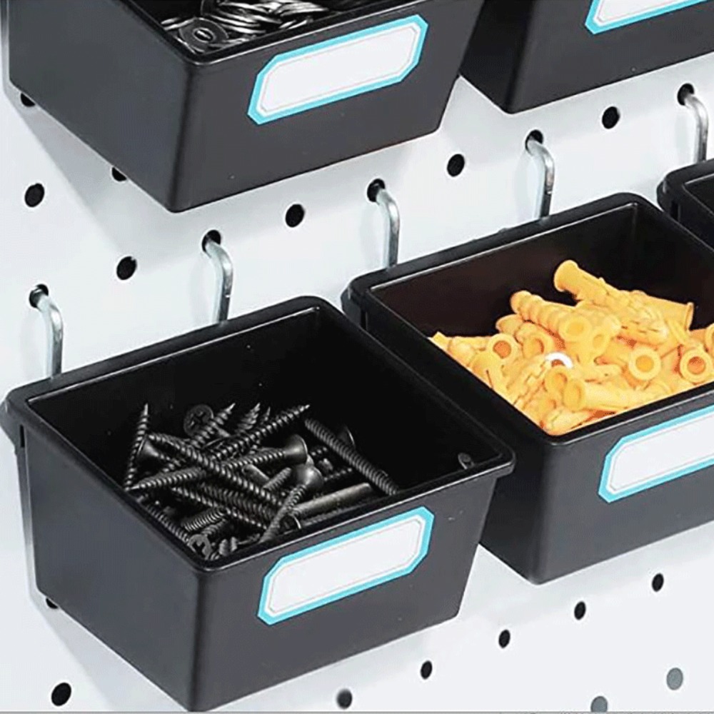 1/6 Sets Pegboard Bins with Ho - Tools Set Workshop reseña y precio
