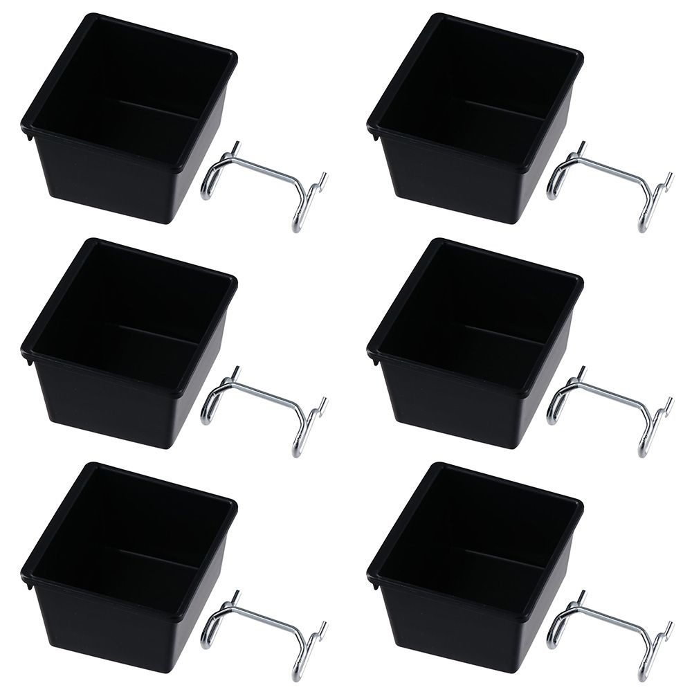 1/6 Sets Pegboard Bins with Ho - Tools Set Workshop reseña y precio