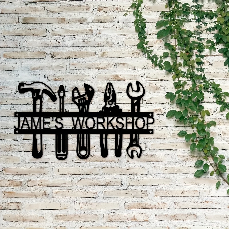 Customized Name Industrial Sty - Workshop Tools Name reseña y precio