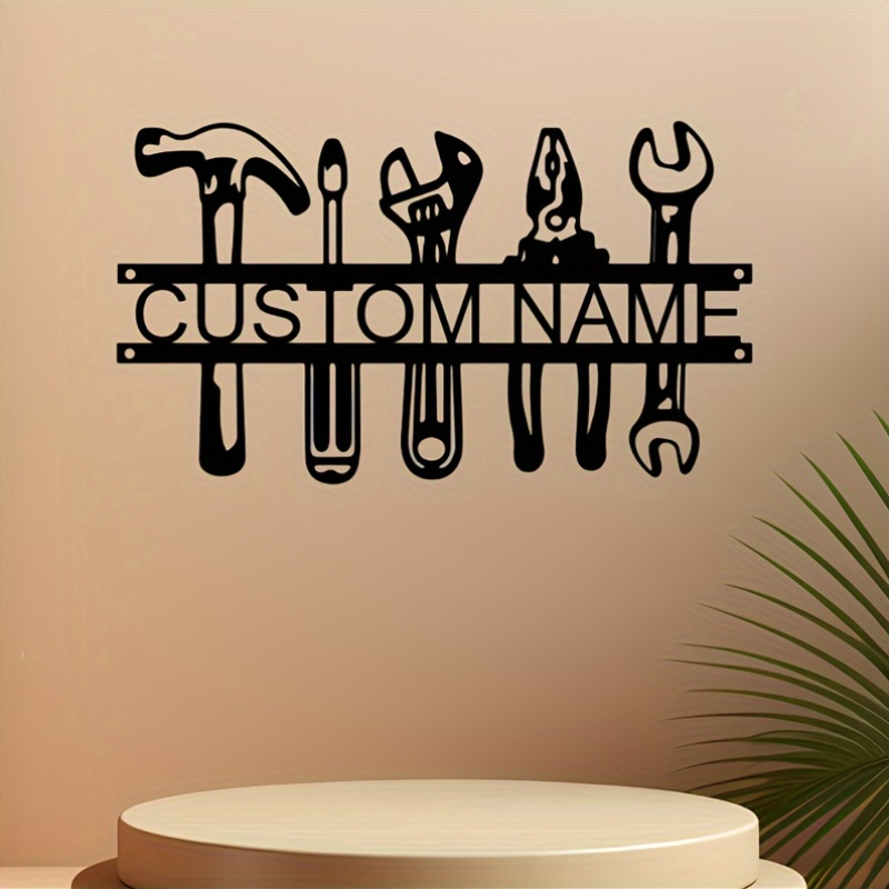 Customized Name Industrial Sty - Workshop Tools Name reseña y precio