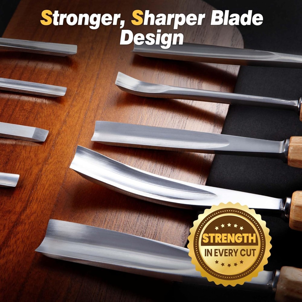 12-Piece Wood Carving Chisel S - Chisel Set Wood reseña y precio
