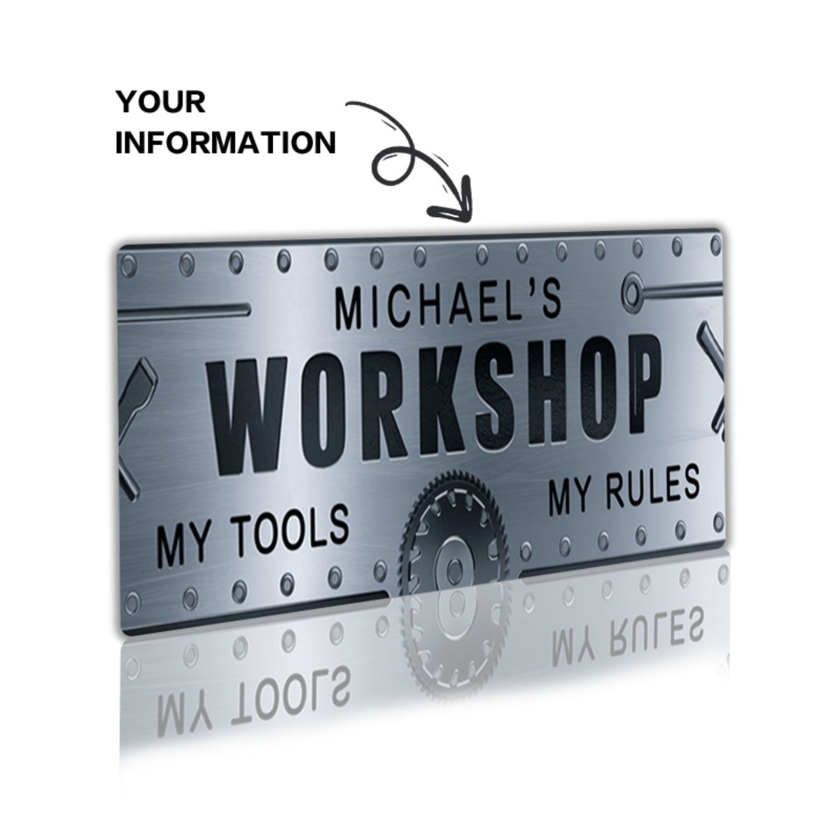 Personalized Name Workshop Alu - Workshop Tools Name reseña y precio
