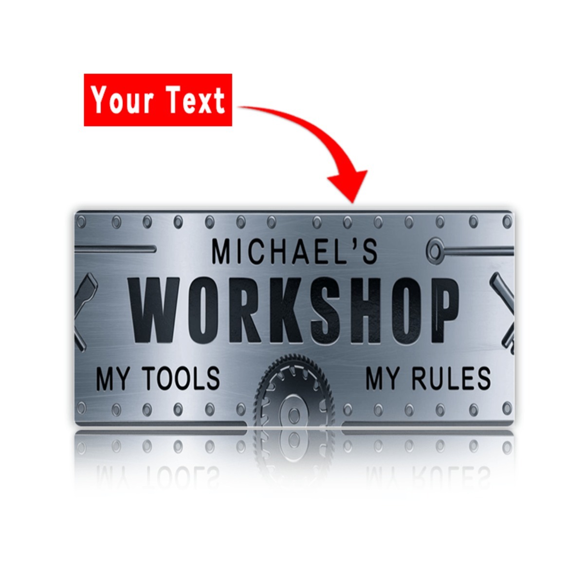 Personalized Name Workshop Alu - Workshop Tools Name reseña y precio
