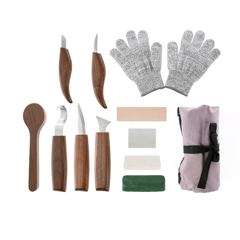 12PCS Walnut Chrome Vanadium S - Chisel Set Wood reseña y precio