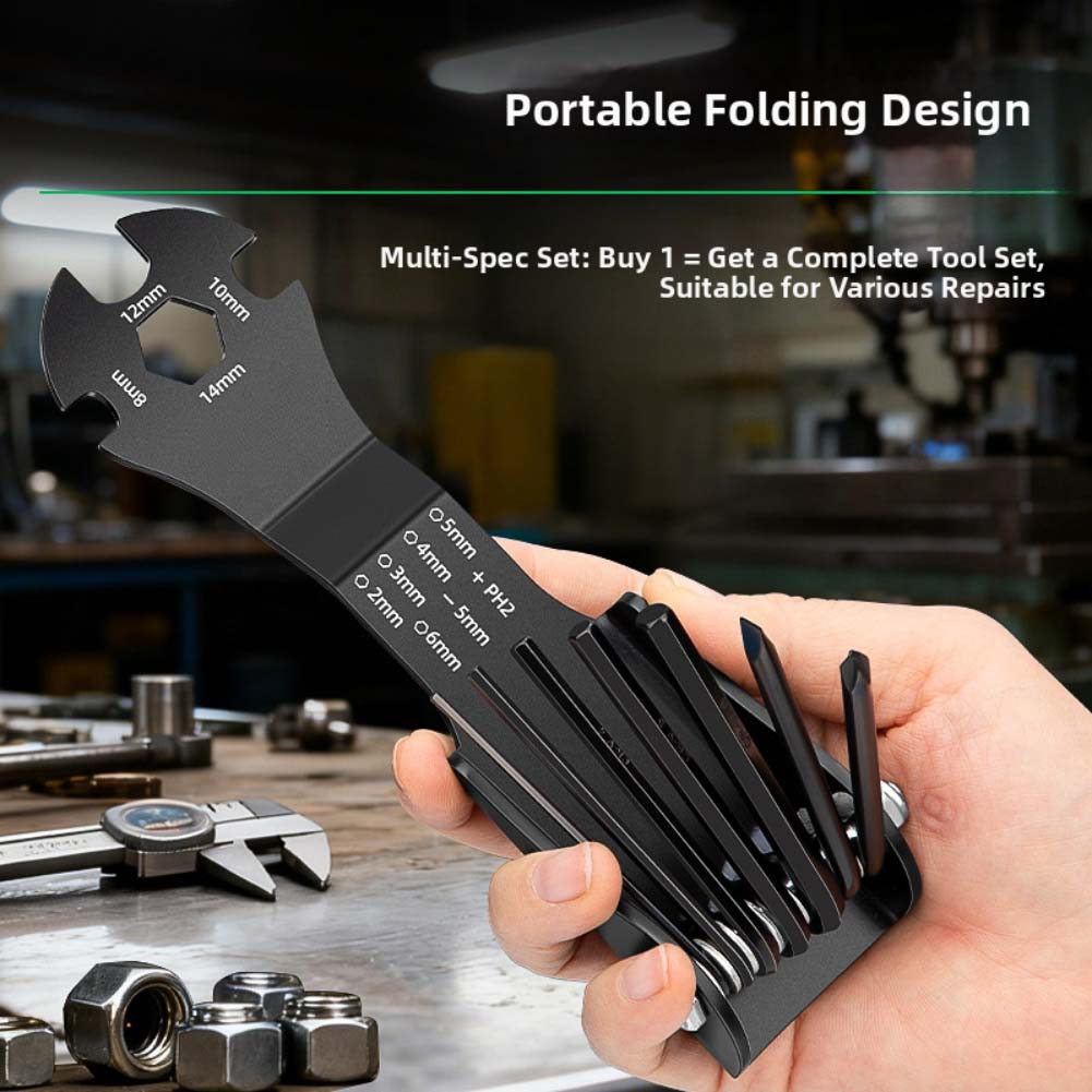 1pc Multi-functional Folding H - Hand Tools And Workshop Equipment reseña y precio