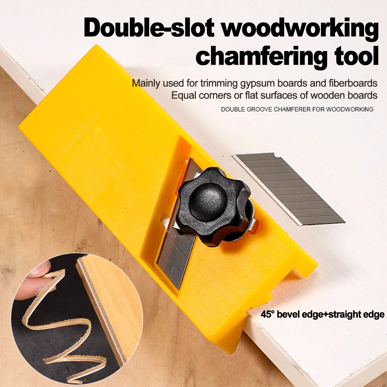 Woodworking Gypsum Board Plane - Hand Plane Block reseña y precio