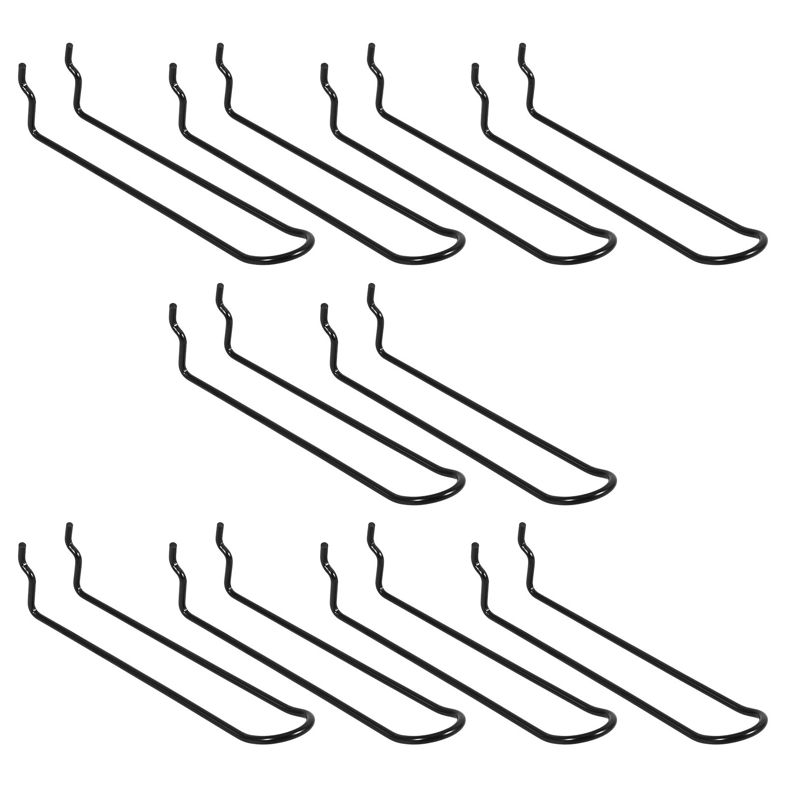 10Pcs Pegboard Hooks Stainless - Workshop Tools Hanging reseña y precio
