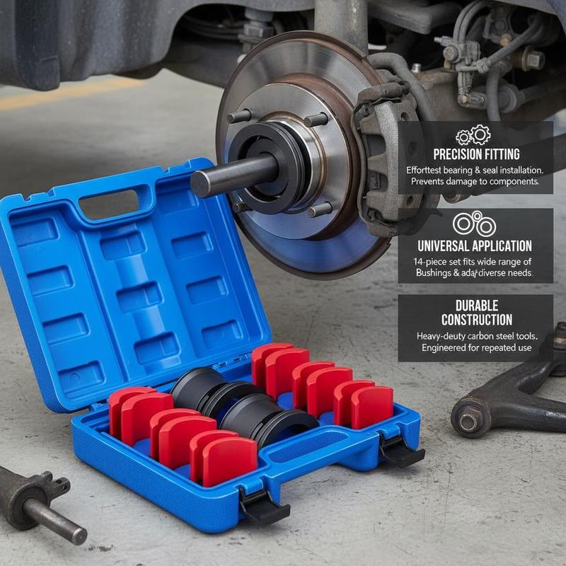 Bushing Driver Tool Set 14 Pcs - Workshop Tools Storage reseña y precio