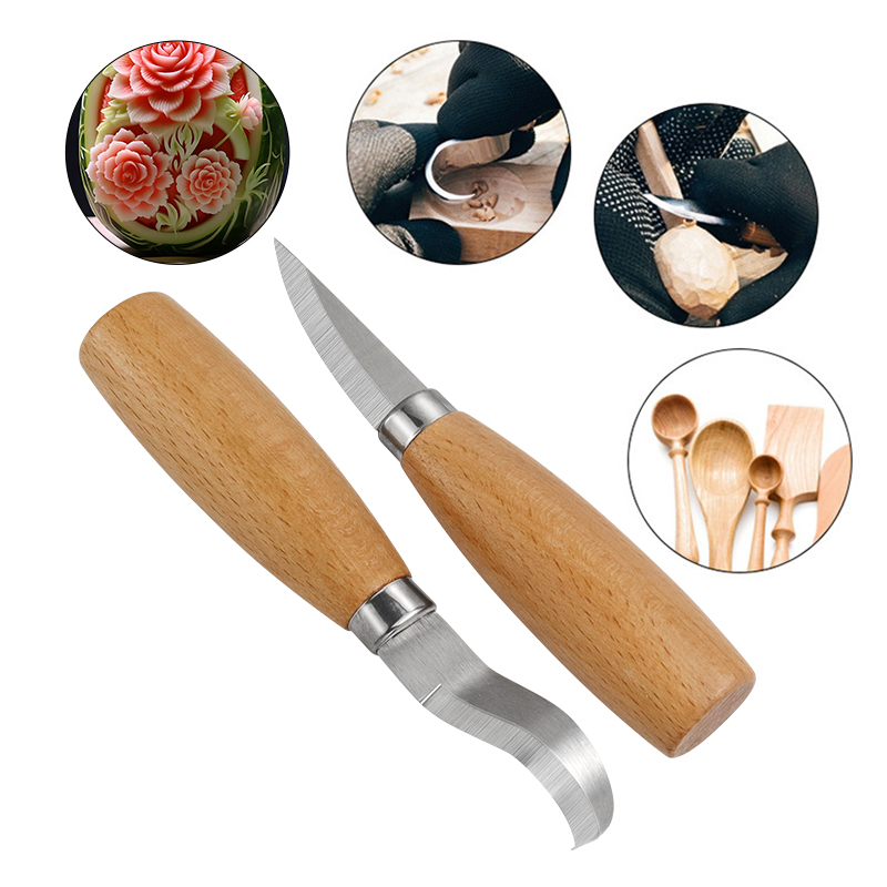 Stainless Iron Carving Knife B - Chisel Set Wood reseña y precio