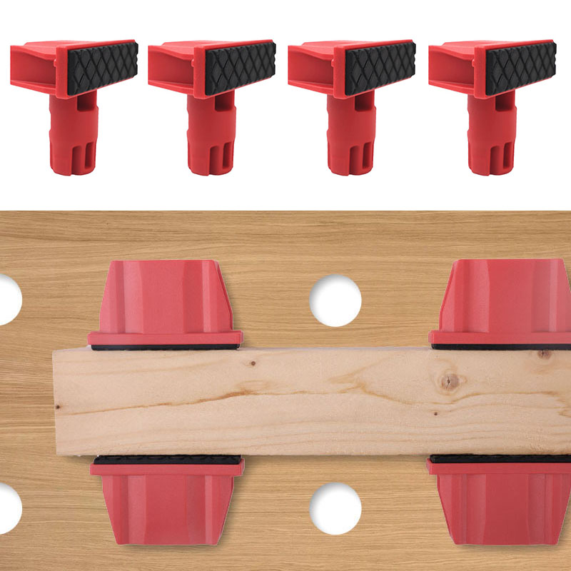 4Pcs Plastics Bench Dogs, 20mm - Tools For Woodworking Workshop reseña y precio