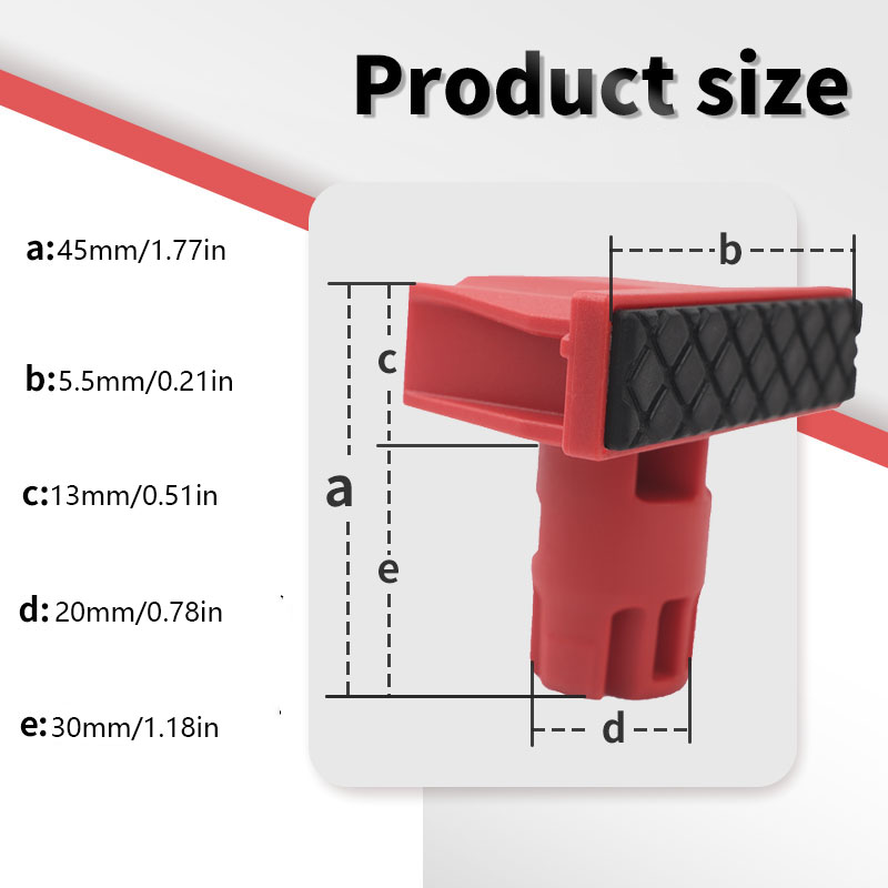 4Pcs Plastics Bench Dogs, 20mm - Tools For Woodworking Workshop reseña y precio