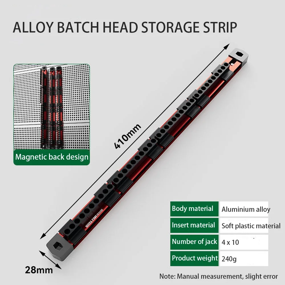 Magnetic Screwdriver Bit Holde - Workshop Tools Storage reseña y precio