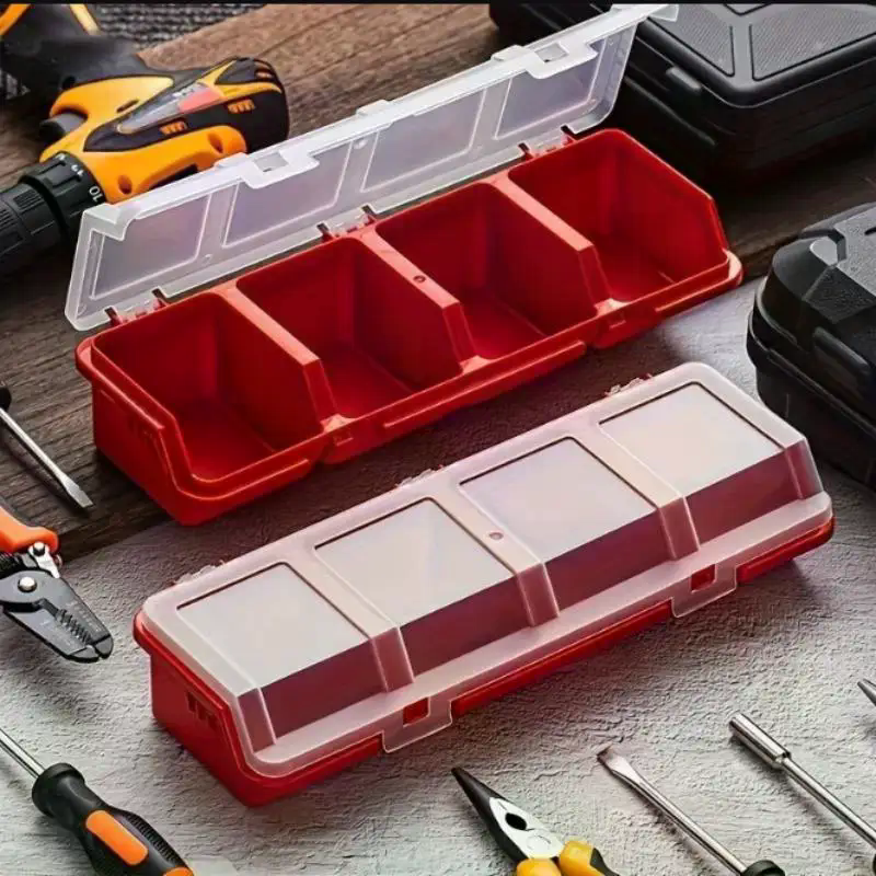 Screw Organizer Box Plastic 4  - Workshop Tools Storage reseña y precio