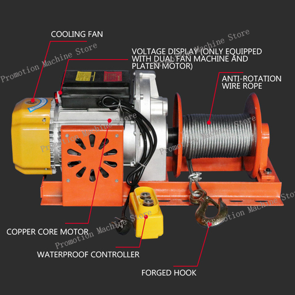 500kg 30m Electric Cable Hoist - Workshop Tools Hanging reseña y precio