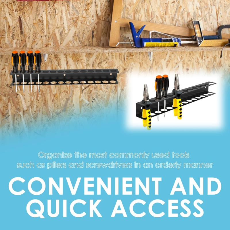 14Wall-mounted anti-rust tool  - Workshop Tools Storage reseña y precio