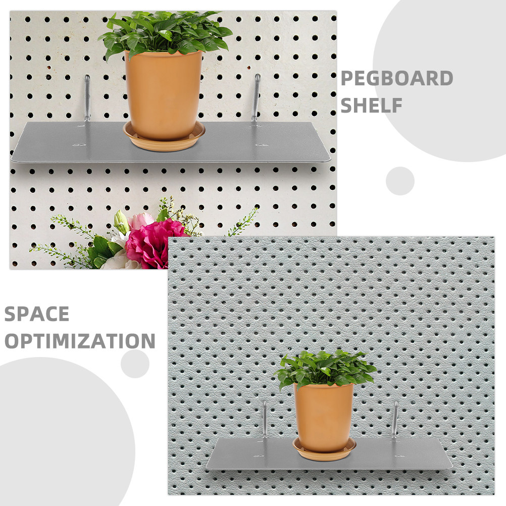 Heavy Duty Pegboard Shelf Orga - Workshop Tools Storage reseña y precio