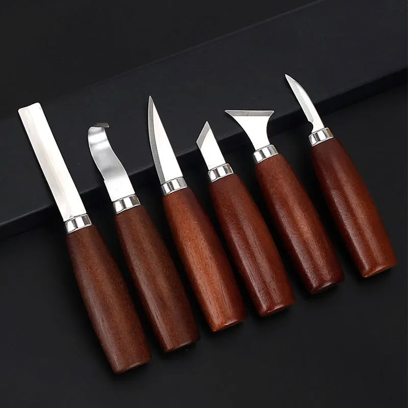 6pcs Tools Set for Wood Carvin - Chisel Set Wood reseña y precio
