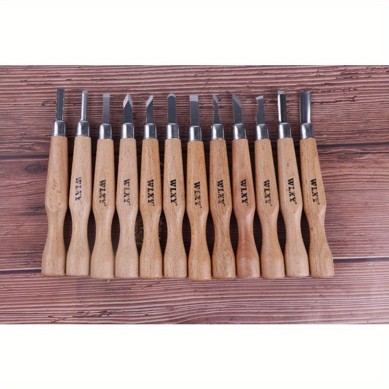 Set Of 12 Professional Wooden  - Chisel Set Wood reseña y precio