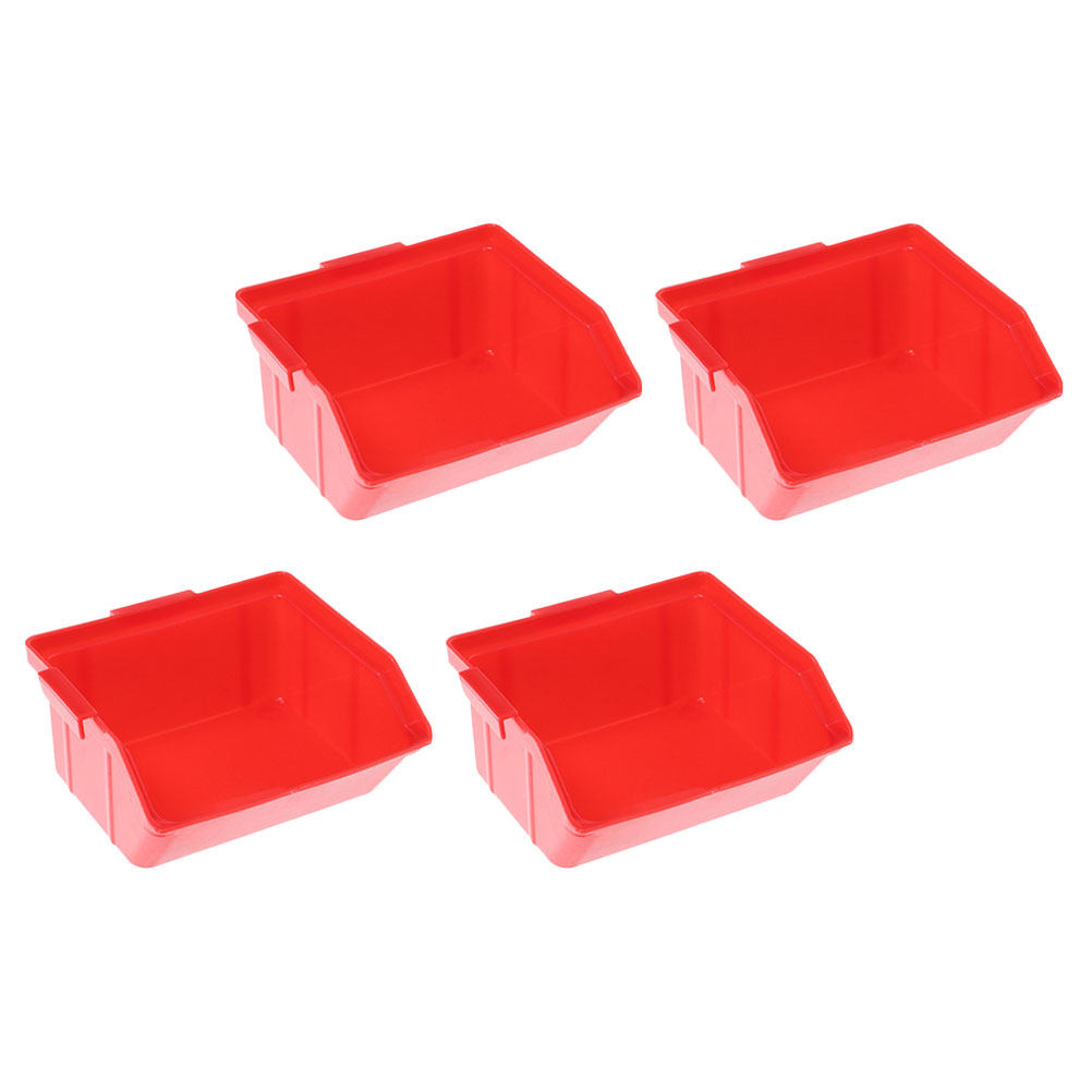 4Pcs Modular Stackable Storage - Workshop Tools Storage reseña y precio