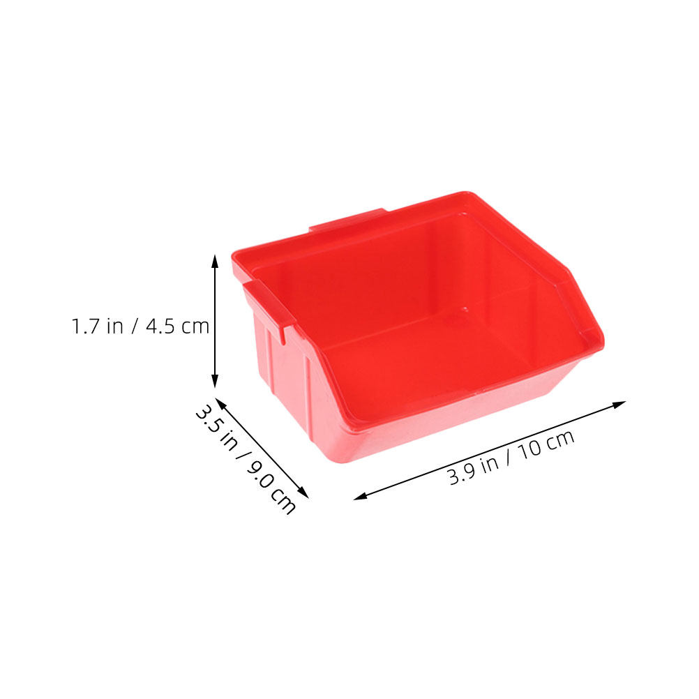 4Pcs Modular Stackable Storage - Workshop Tools Storage reseña y precio
