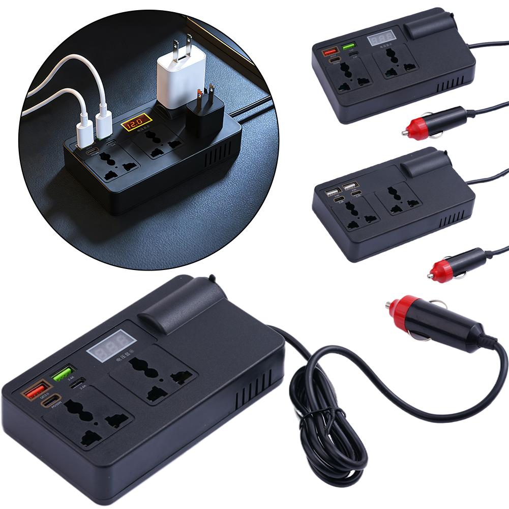 12V/24V Car Inverter 200W DC T - Tools Qc reseña y precio