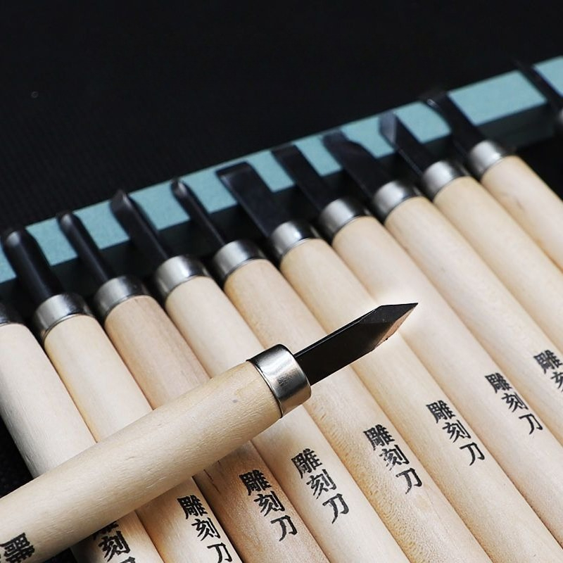 Carving Knife Set Woodblock Ru - Chisel Set Wood reseña y precio