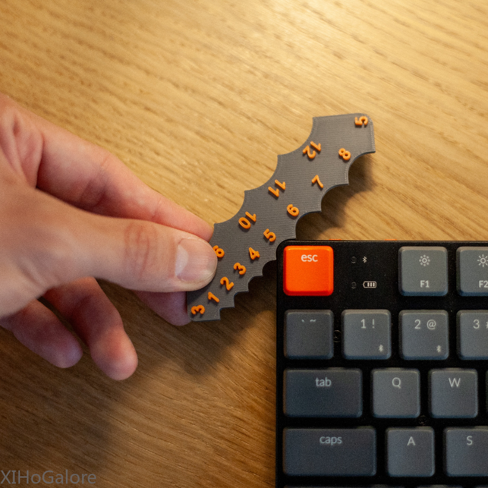 3D Printed Fillet Radius Gauge - Tools Qc reseña y precio