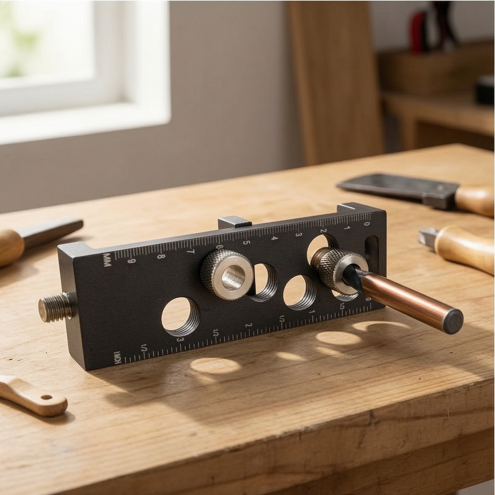Drilling Jig Precision Alignme - Tools For Woodworking Workshop reseña y precio