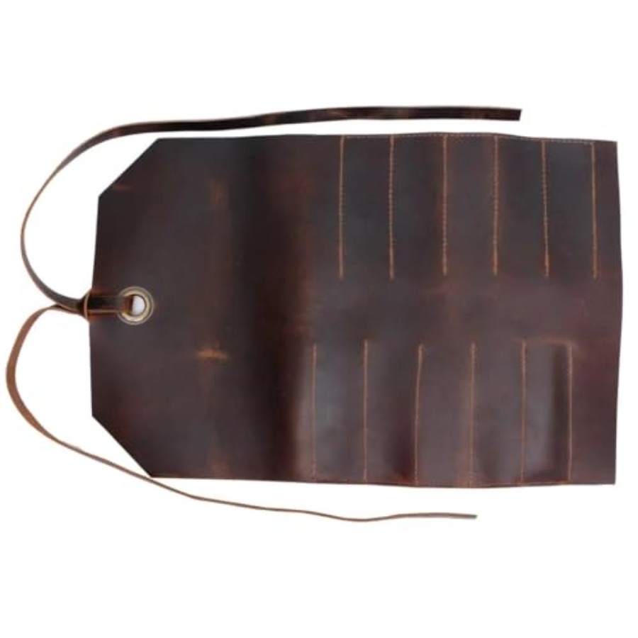 Leather Tool Roll Pouch 10 Slo - Tools For Woodworking Workshop reseña y precio