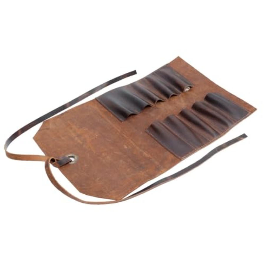 Leather Tool Roll Pouch 10 Slo - Tools For Woodworking Workshop reseña y precio