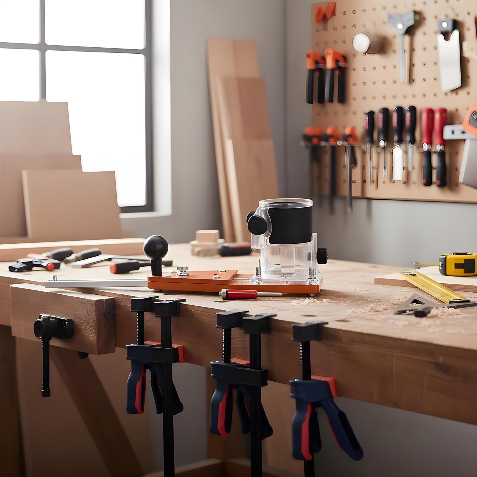 Router Circle Cutting Jig Adju - Tools For Woodworking Workshop reseña y precio