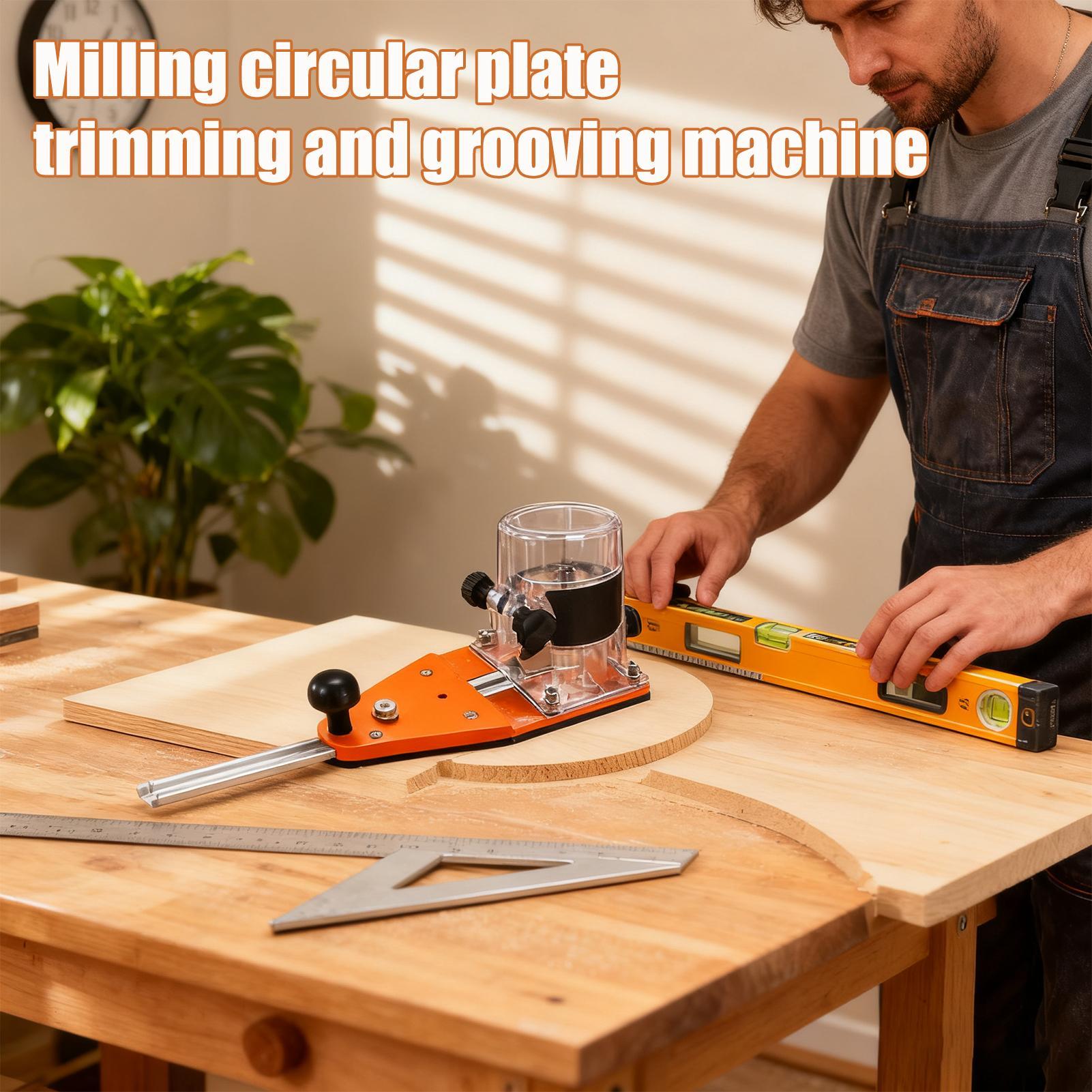 Router Circle Cutting Jig Adju - Tools For Woodworking Workshop reseña y precio