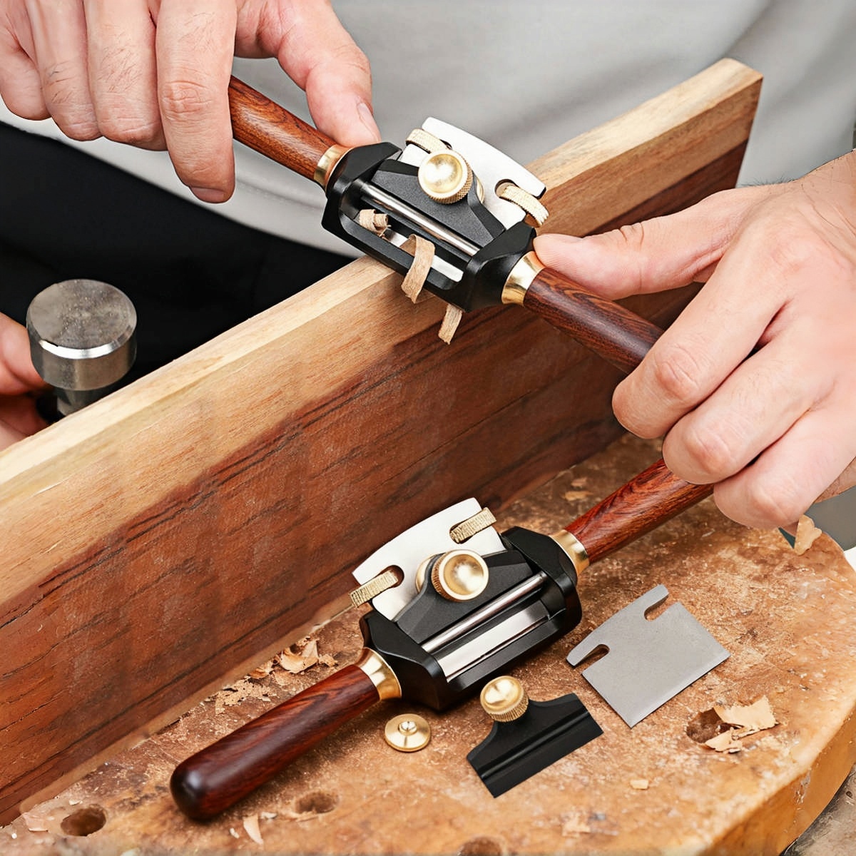Adjustable Two Handed Mini Pla - Hand Plane Block reseña y precio