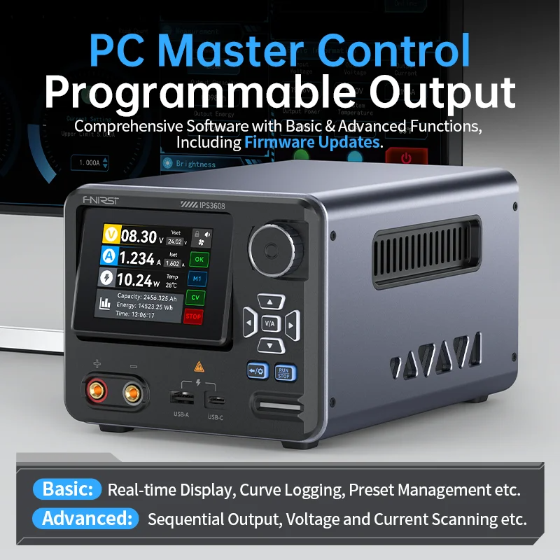 FNIRSI IPS3608 Adjustable DC P - Tools Qc reseña y precio