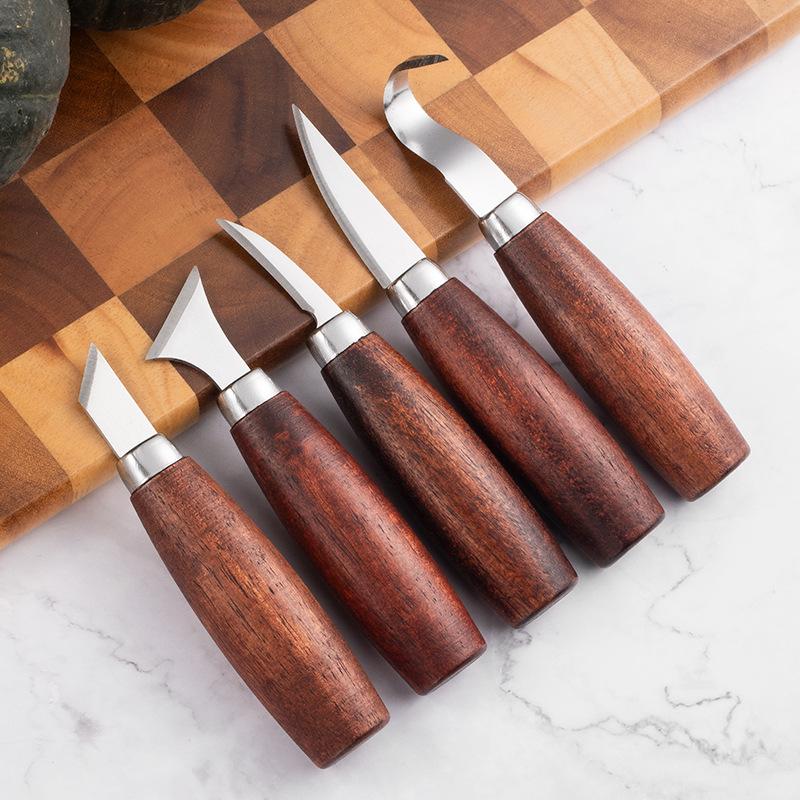 New 5pcs Tools For Wood Carvin - Chisel Set Wood reseña y precio