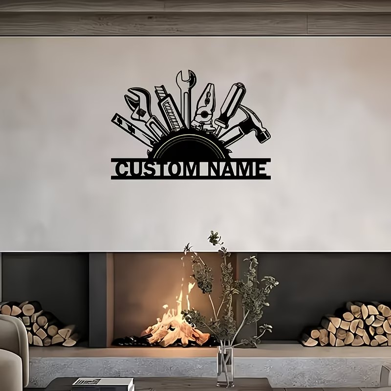 Custom Metal Tool Wall Art - P - Workshop Tools Name reseña y precio